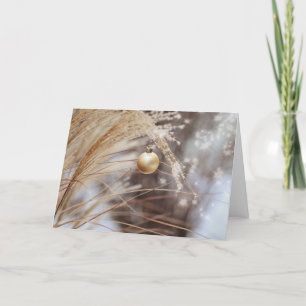 Carte de Noël d'étincelle de vacances