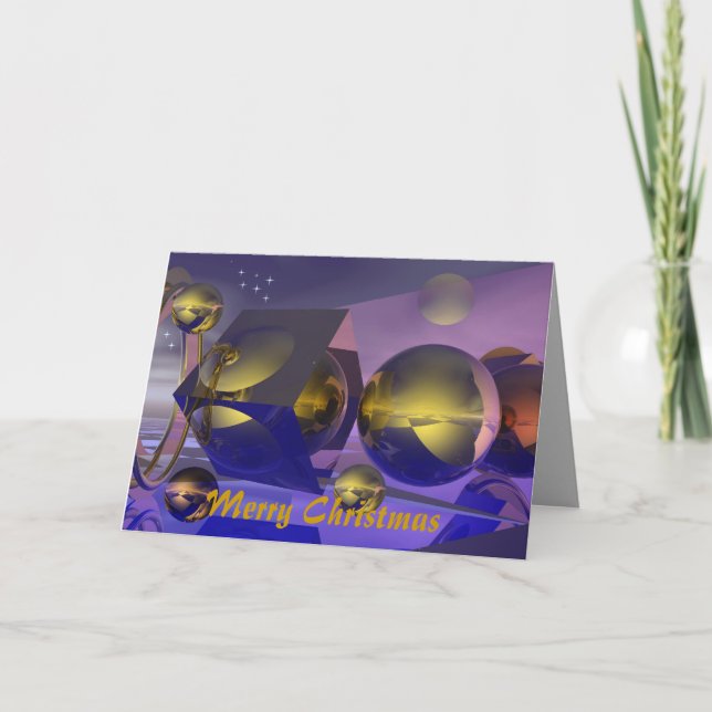 Carte de Noël différente (Devant)