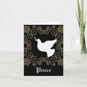 Carte de Noël Dove of Peace
