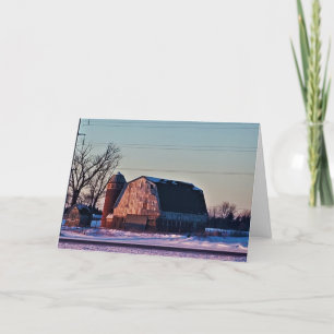 Carte de Noël "Drifting at Dusk"