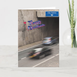 Carte de Noël drôle