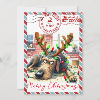 Carte de Noël drôle