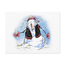 Carte de Noël drôle