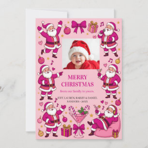 Carte de Noël drôle de fête de Friendsmas avec le