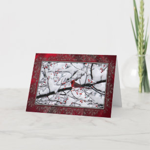 Carte de Noël du cardinal 6154