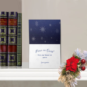 Carte de Noël du cardinal forestier enchanté