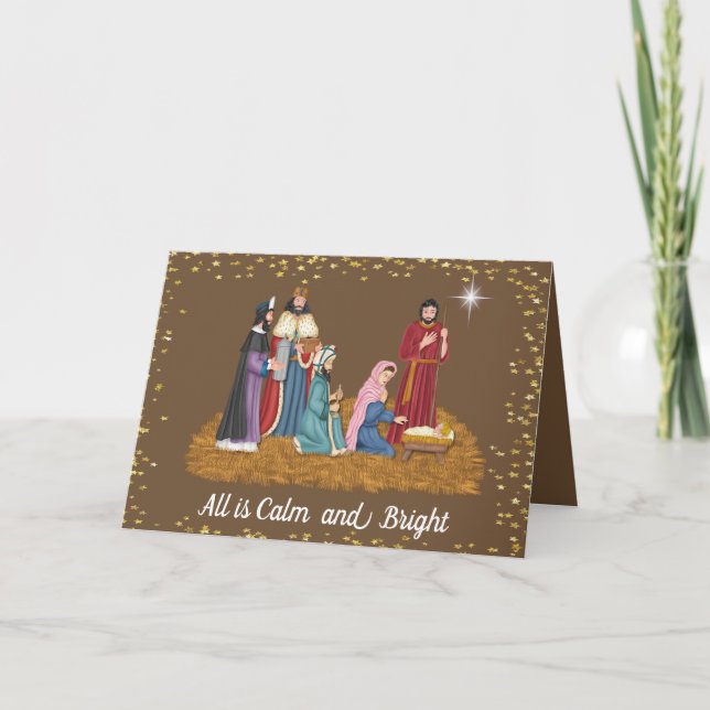 Carte de Noël du directeur religieux (Devant)