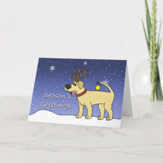 Carte de Noël du Laboratoire Jaune