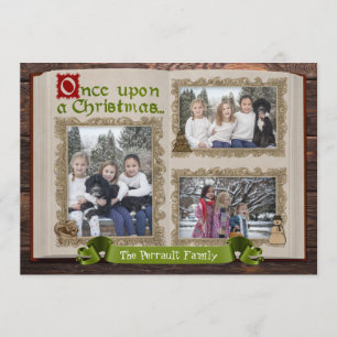 Carte de Noël du livre Fairtail