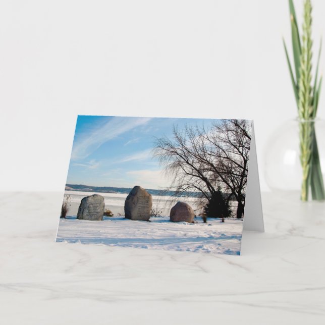 Carte de Noël du mémorial Dan Fogelberg (Devant)