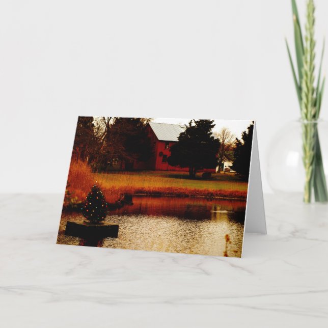 Carte de Noël du pays (Devant)