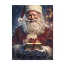 Carte de Noël du Père Noël