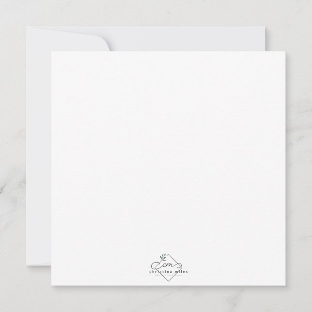 Carte de Noël du Père Noël le Pourfendeur de Drago (Dos)