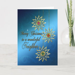 Carte de Noël du voisin