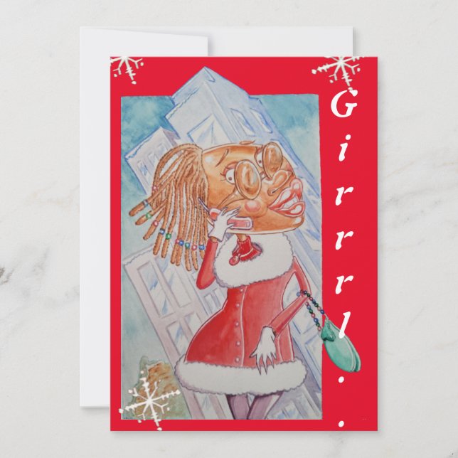 Carte de Noël d'un meilleur ami (Devant)