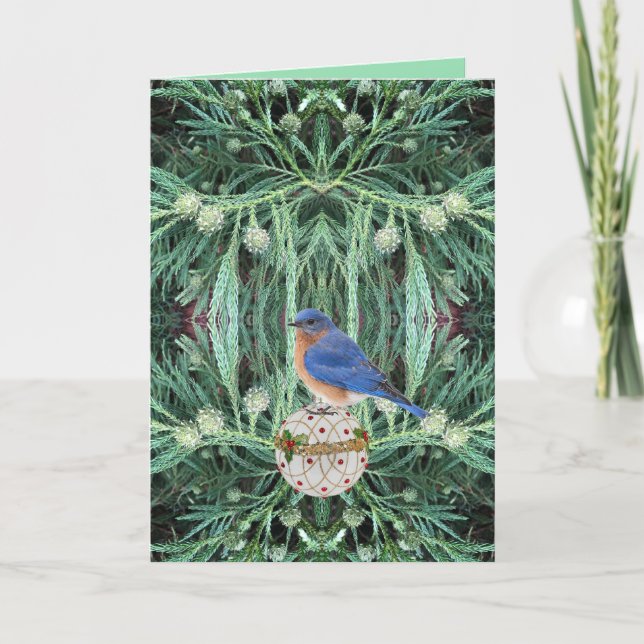 Carte de Noël édifiante avec message d'espoir (Devant)