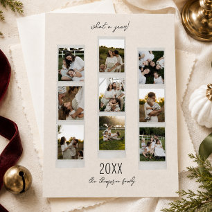 Carte de Noël élégante et minimaliste avec cadre p