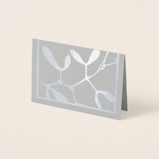 Carte de Noël en feuille de poignée - Bonnes Fêtes