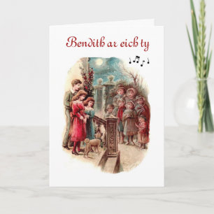 Carte de Noël en gallois