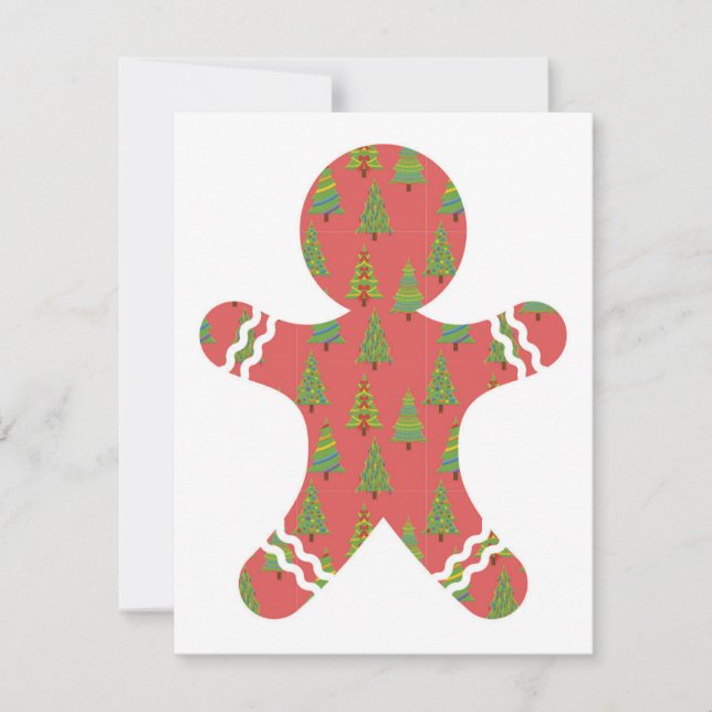 Carte de Noël en pain d'épices (Devant)