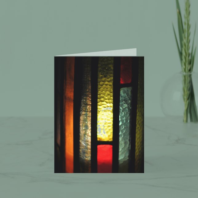 Carte de Noël en verre tendu (Créateur téléchargé)
