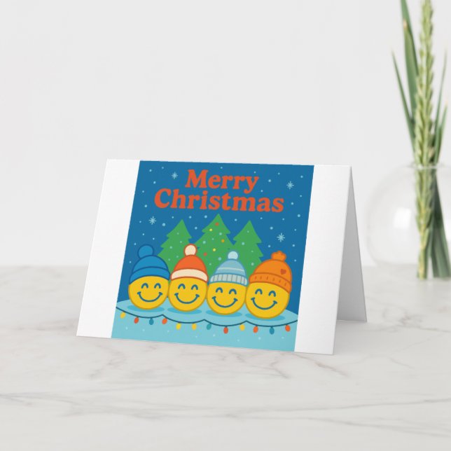Carte de Noël Encourageante (Devant)