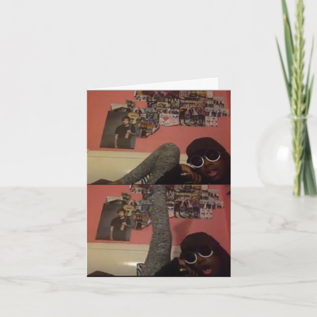 Carte de Noël Epiphany Blurryface (Devant)