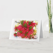 Carte de Noël - Erica Flowers