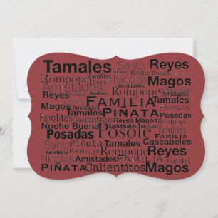 Carte de Noël espagnole