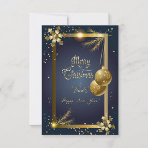 Carte de Noël et Nouvel An