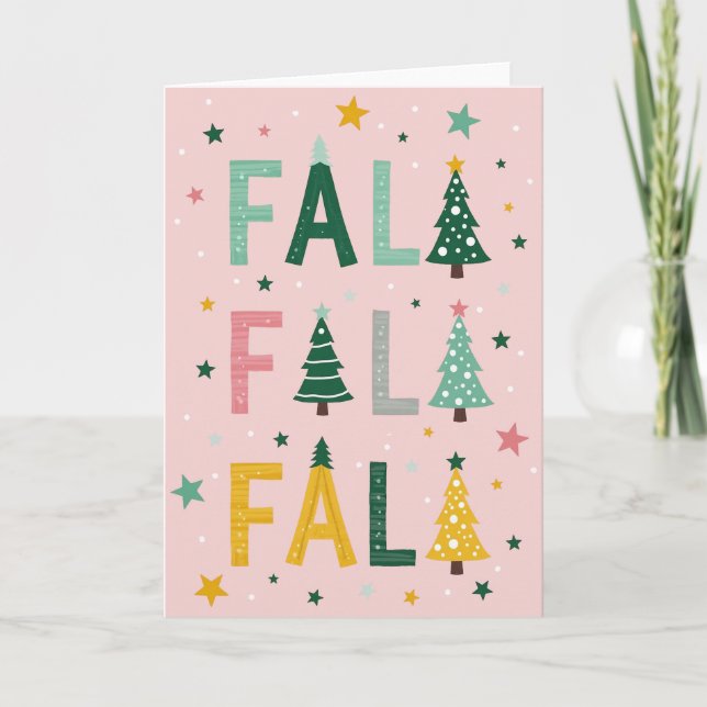 Carte de Noël Falala Xmas Tree (Devant)