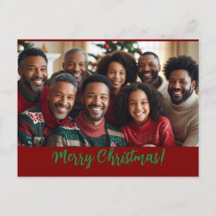 Carte de Noël familiale