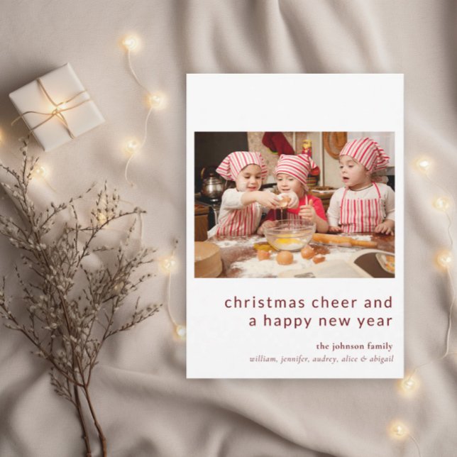 Carte de Noël Famille (Créateur téléchargé)