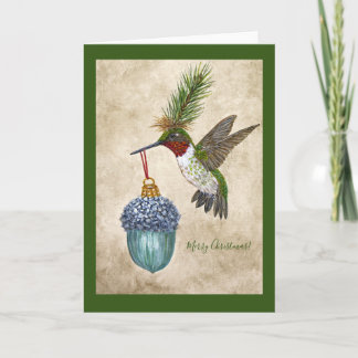 Carte de Noël Festive Ben
