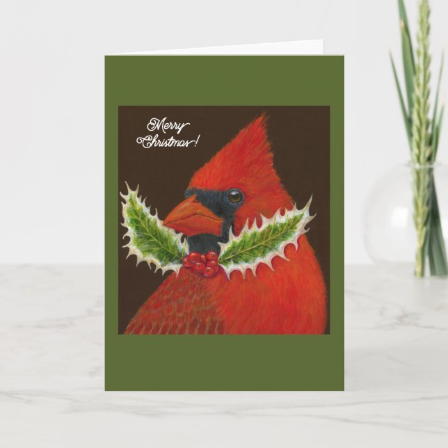 Carte de Noël festive et riche (Devant)