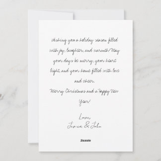 Carte de Noël Festive Père Noël et amis