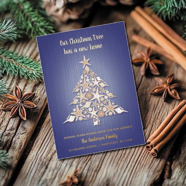 Carte de Noël Foil Moving Faire-part (Créateur téléchargé)