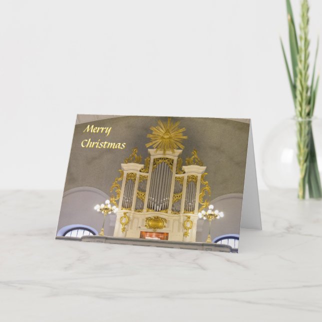 Carte de Noël française d'église de Berlin (Devant)