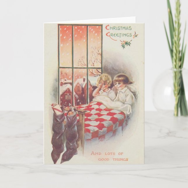 Carte de Noël Full Stockings (Devant)