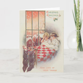 Carte de Noël Full Stockings