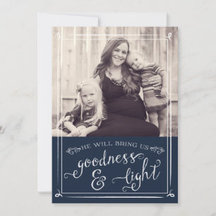 Carte de Noël Goodness and Light Collage