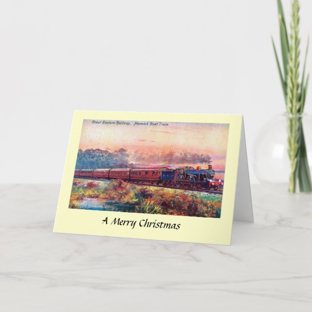 Carte de Noël - Great Eastern Railway (Devant)