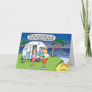 Carte de Noël grise de nomades