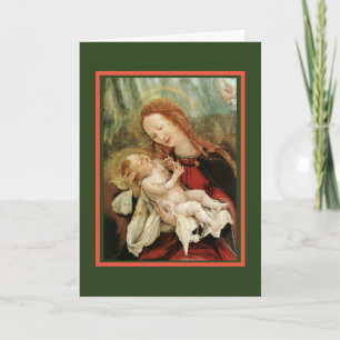 CARTE DE NOËL GRUNEWALD "FROHE WEIHNACHTEN"