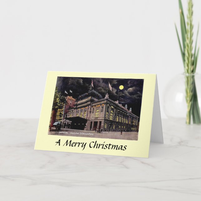 Carte de Noël - Hambourg, Allemagne (Devant)