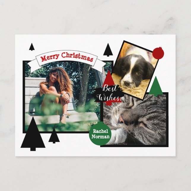 Carte de Noël HAMbyWG Whimsy (Devant)