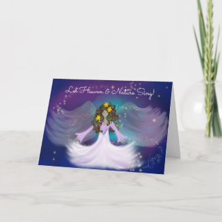 Carte de Noël Heavenly Angel