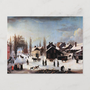 CARTE DE NOËL HISTORIQUE DE BROOKLYN