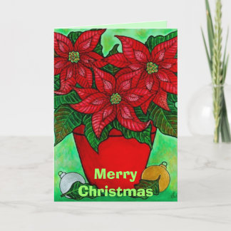 Carte de Noël Holly Jolly