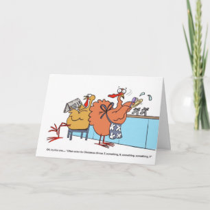 Carte de Noël humoristique
